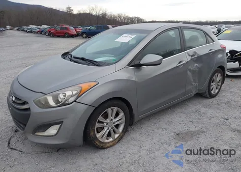2013 Hyundai Elantra Gt из США, поврежденный, VIN KMHD35LE9DU126347